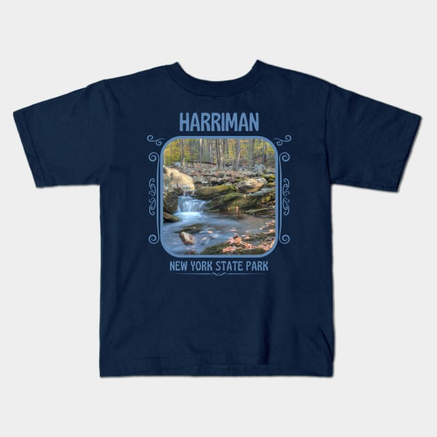 Harriman State Park New York Kids T-Shirt by soulfulprintss8